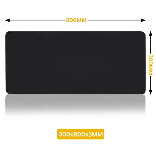 Mouse Pad Xxl Black MousePad Game Room Decor Free Shipping Extended Computer Large Floor Mat Table Mat Business Desk Accessories