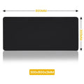 Mouse Pad Xxl Black MousePad Game Room Decor Free Shipping Extended Computer Large Floor Mat Table Mat Business Desk Accessories