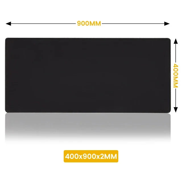 Mouse Pad Xxl Black MousePad Game Room Decor Free Shipping Extended Computer Large Floor Mat Table Mat Business Desk Accessories